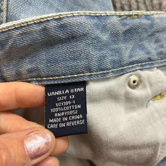 Vanilla Star Vintage ladies 13 blue jeans new - Picture 6 of 6